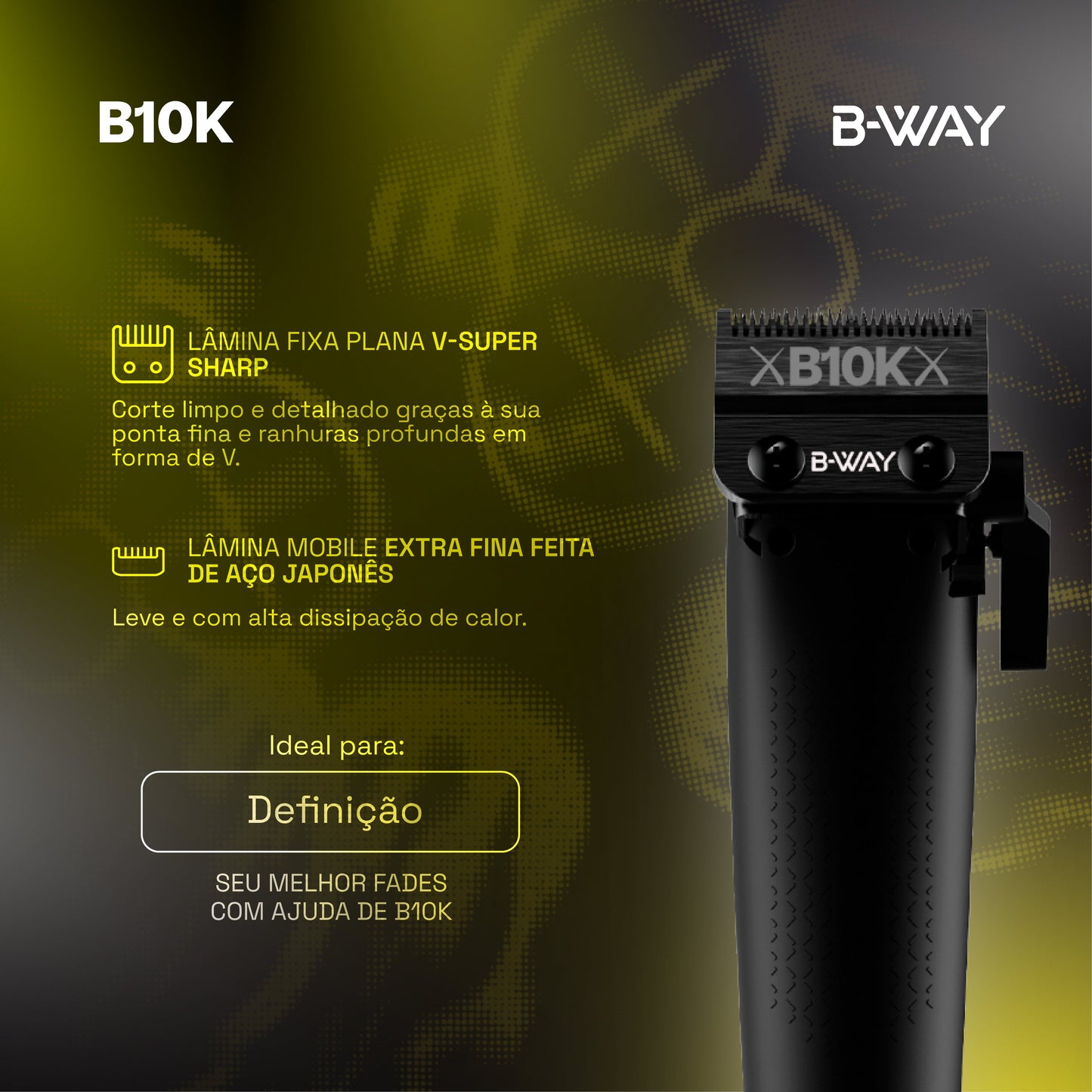 B10k + Off shaver
